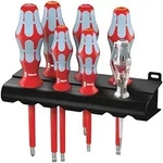 3160 I/7 Rack Vde Schraubendreher-set 7teilig Schlitz, Kreuzschlitz Phillips - Wera