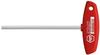 Stiftschlüssel mit Quergriff Sechskant glanzvernickelt 4,0 mm (00914) - Wiha