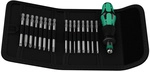 Wera Kraftform Kompakt 60 05051042001 Bit-set 17teilig Schlitz, Kreuzschlitz