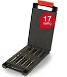Schraubenausdreher Set Sechskant 17-tlg. I Inkl. Spiralbohrer In Box I Retter Bei
