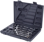 Ks Tools Gearplus Doppel-ratschenringschl&uuml;ssel-satz, 6-tlg Koffer - 503.4556