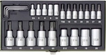 Industrial Steckschl&uuml;ssel-bit-einsatz-set 1/4' (6.3 Mm), 1/2' (12.5 Mm) 24teilig 23