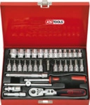 Ks Tools 1/4' Steckschl&uuml;ssel-satz, 33-tlg - 911.0833