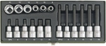 Industrial Steckschl&uuml;ssel-bit-einsatz-set 1/2' (12.5 Mm) 18teilig 23 296 - Proxxon