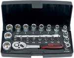 Ks Tools 1/4' Steckschl&uuml;ssel-satz, 23-tlg - 911.0623