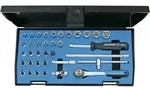 Steckschl&uuml;sselsatz 20 Itu-3 36-teilig 1/4 &prime;&prime; Schl&uuml;sselweiten 4-14 Mm Anzahl