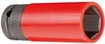 K 19 Ls 21 Kraftschraubereinsatz 1/2' Mit Schutzh&uuml;lse, 21 Mm