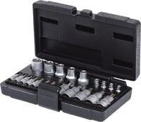 1/4'+1/2' Torx-steckschl&uuml;ssel-satz, 21-tlg