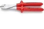 74 07 250 Kraft-seitenschneider Tauchisoliert, Vde Verchromt 250 Mm - Knipex