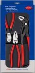 00 20 10 Werkstatt Zangen-set 3teilig - Knipex