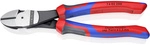 74 02 200 Werkstatt Kraft-seitenschneider Mit Facette 200 Mm - Knipex