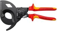 Knipex - 95 36 280 Kabelschneider Isol. Mehrk. Vde Schw. Lackiert 280 Mm