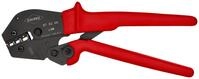Knipex - 97 52 06 Crimpzange Isolierte Kabelschuhe, Steckverbinder, Sto&szlig;verbinder