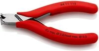 Knipex - Elektronikvornschn.l.115mm Form 1 Facette Nein Spiegelpol.ku.-&uuml;berzug