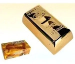Sparschwein - Goldbarren - Kunststoff - Rechteckig - Zeitgen&ouml;ssisch - Design