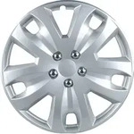 Radzierblenden Hockenheim 40 Cm (16 Zoll) Silber 4 St&uuml;ck - Cartrend