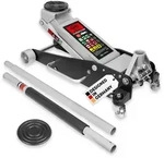 Heyner&reg; Rangierwagenheber 2,5 T &ndash; Schnellhub, Alu‐stahl, 100&ndash;460 Mm,