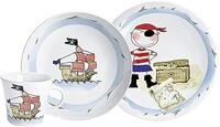 Kahla Kinder-geschirrset Schatzpirat Porzellan 3teilig