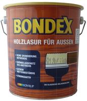 Holzlasur F&uuml;r Au&szlig;en 4 L Teak Lasur Holz Holzschutz Schutzlasur - Bondex