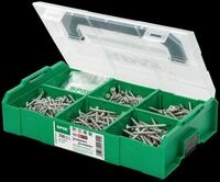 Spax - Montagekoffer L-boxx Mini, 1 St&uuml;ck, Schraubenset Mit 6 Abmessungen, Senkkopf,