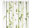Duschvorhang Bamboo 180x200 cm Grün Kleine Wolke - Grün
