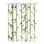 Duschvorhang Bamboo 180x200 Cm Gr&uuml;n Kleine Wolke
