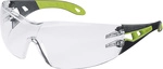 Uvex - Schutzbrille Pheos Exc. As Af Klar Schwarz/gr&uuml;n 9192.225