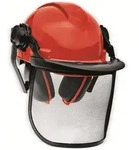 Bg-sh 1 4500480 Forstschutzhelm En 1731, En 397 Orange, Schwarz - Einhell