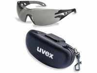 Uvex - Schutzbrille pheos 9192285 im Set inkl. Brillenetui