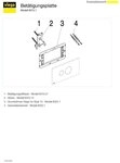 Viega - Betaet Platte Visign For Style 10 8315 1 596316 2 Mengen Kunststoff...