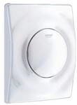 Surf - Bet&auml;tigungsplatte, Alpinwei&szlig; 37018sh0 - Grohe