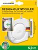 Design Aufschraubwickler Gurtwickler Mini weiss mit Rollladengurt - Schellenberg