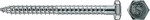 Fischer - 50x Sicherheitsschraube 10x95 Sechskantkopf - 80412