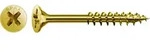 Spax - Universalschraube 4 X 60 Mm Senkkopf Kreuzschlitz Z Teilgewinde 4cut Yellox