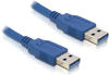 Delock - USB-Kabel USB3.0 Typ a - Typ a St/St 2,00m blau (82535)