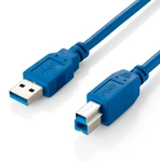 Equip 128291 Usb Kabel Usb 3.2 Gen 1 (3.1 Gen 1) 1 M Usb A Usb B Blau
