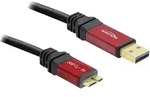 Delock Usb-kabel Usb 3.2 Gen1 Usb-a Stecker, Usb-micro-b 3.0 Stecker 2.00 M Rot,