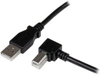 Startech.com 1m Usb 2.0 A Auf B Kabel Rechts Gewinkelt - St/st