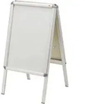 Nobo - Kundenstopper &reg; Premium Plus 47,5 X 89 X 7 Cm (b X H X T) Din A2 Vierarmfu&szlig;