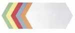 Moderationskarte 29,7 X 16,5 Cm (b X H) 130g/m Altpapier 100 % Recycelt Farbig