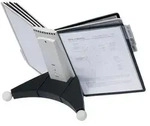 Tischst&auml;nder Kunststoff Schwarz/grau - 563222 - Durable