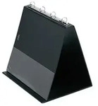 Veloflex - Tischflipchart Din A4 Quer 4 Ringe Rundmechanik Pvc-folie Kartonverst&auml;rkt