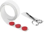 Magnetoplan - Metallband (l X B X H) 5 M X 35 Mm X 0.3 Mm Wei&szlig; 5 M 5705105