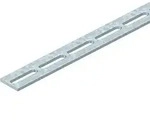 Obo Bettermann Schlitzband In St&auml;ben, 3000mm 20x3x3000mm Stahl Tauchfeuerverzinkt, 3