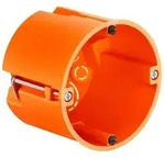 Kaiser Hohlwand-ger&auml;teverbindungsdose 9068-03 T: 61mm Orange F. D&uuml;nne Beplank.
