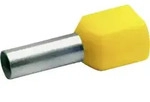 Klauke - 87614 Zwillings-aderendh&uuml;lse 10 Mm2 Teilisoliert Rot 100 St.