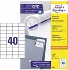Avery Zweckform - Universaletikett Ultragrip 52,5 X 29,7 Mm (b X H) Nicht Wieder