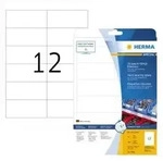 Herma Etik. Strapazierf. A4 Wei&szlig; 97x42,3 Mm Folie 300 St. (4692)