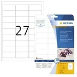 Herma Sicherheitsetikett Herma 63,5 X 29,6 Mm (b X H) Wei&szlig; 675 Etik./pack.