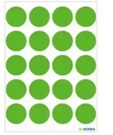 Herma Markierungspunkt Herma Vario 19mm Papier Leuchtgr&uuml;n 100 Etik./pack.